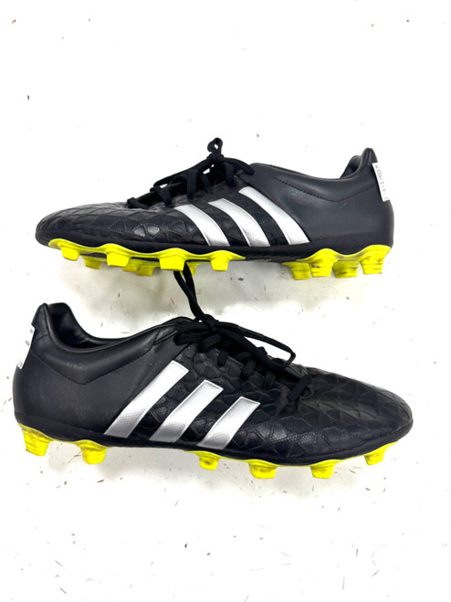 Vist Large View of Product Image Which is Used Adidas Soccer Cleats Black Senior 11