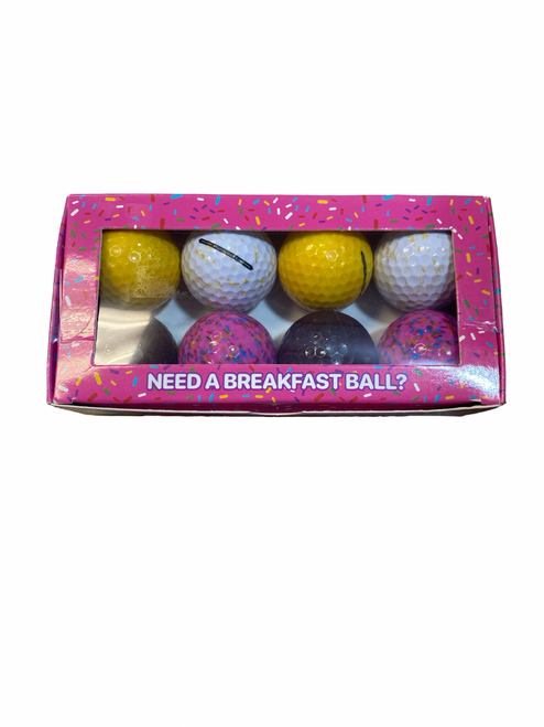 Vist Large View of Product Image Which is Used USA PUTT BUDDIES 8 PACK BREAKFAST BALLS 6 Pack - Golf Balls