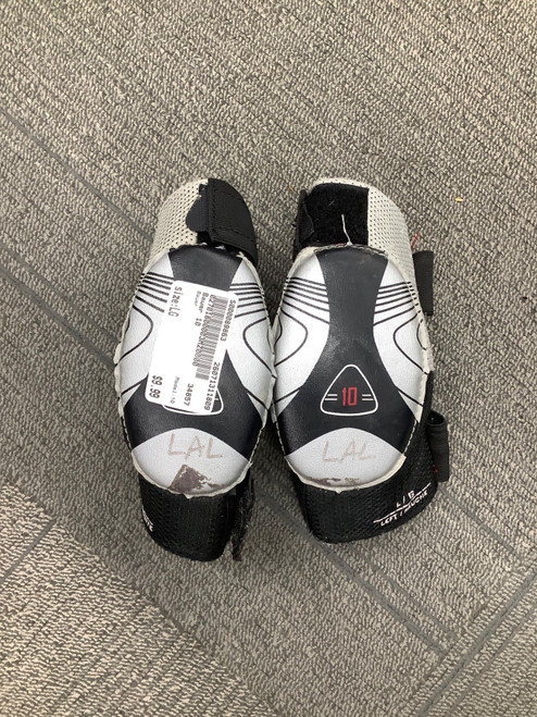 Vist Large View of Product Image Which is Used Bauer 10 Junior Elbow Pads LG