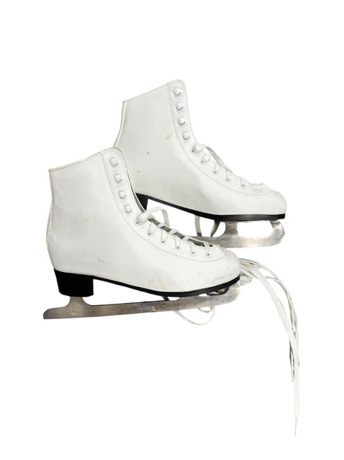 Vist Large View of Product Image Which is Used WinnWell PATINS ARTISTIQUE WomensFigure Skate White Senior 7