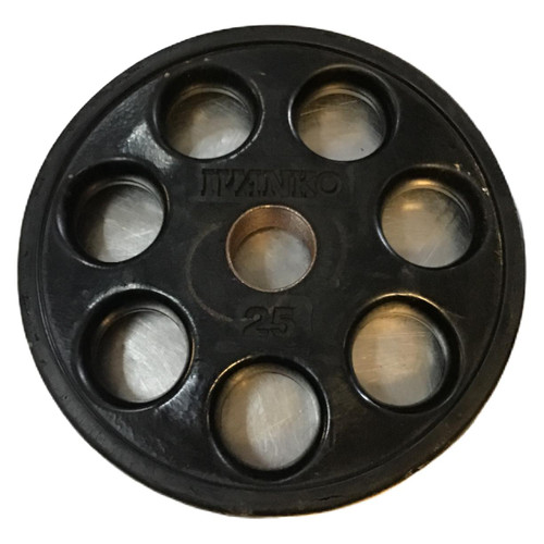 Vist Large View of Product Image Which is Used Ivanko Olympic Plate (Each) 25 lb