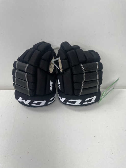 Vist Large View of Product Image Which is Used CCM HG4III Youth Gloves Black 9"