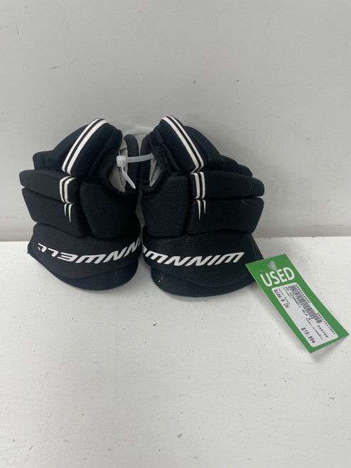 Vist Large View of Product Image Which is Used WinnWell WINNWELL Youth Gloves Black 8"
