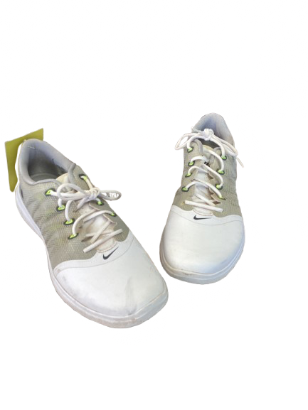 Vist Large View of Product Image Which is Used Nike Womens Golf Shoes White Senior 8.5