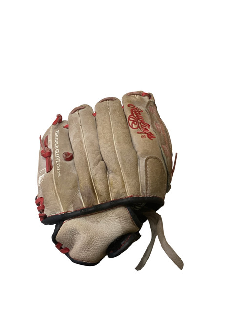 Vist Large View of Product Image Which is Used Rawlings SC110M BB/SB Glove RH Throw Silver 10"