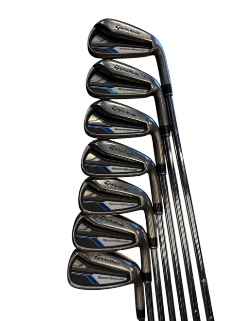 Vist Large View of Product Image Which is Used Taylormade SPEEDBLADE Mens Iron Set RH 4I-PW