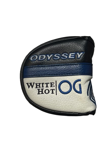 Vist Large View of Product Image Which is Used Odyssey ODYSSEY WHITE HOT OG PUTTER COVER Golf Accessory White/Black/Royal