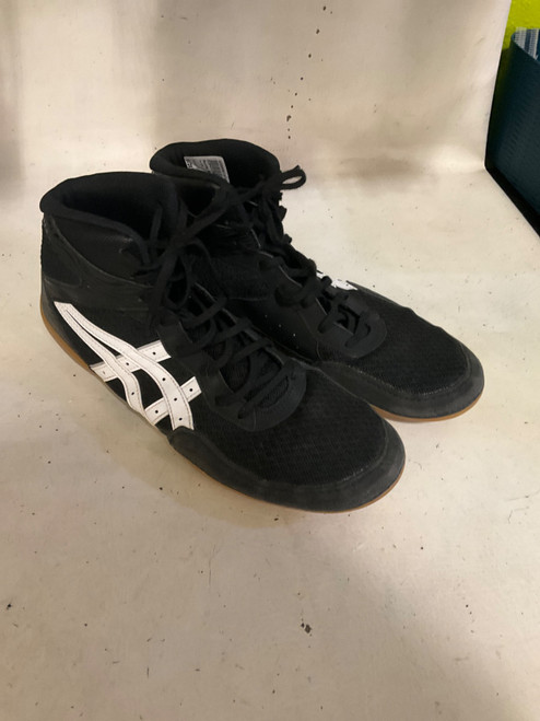 Vist Large View of Product Image Which is Used Asics Wrestling Shoes Black Senior 12