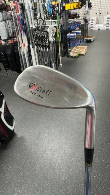 Vist Large View of Product Image Which is Used Wilson STAFF Golf Wedge Mens RH Gap/Approach Wedge