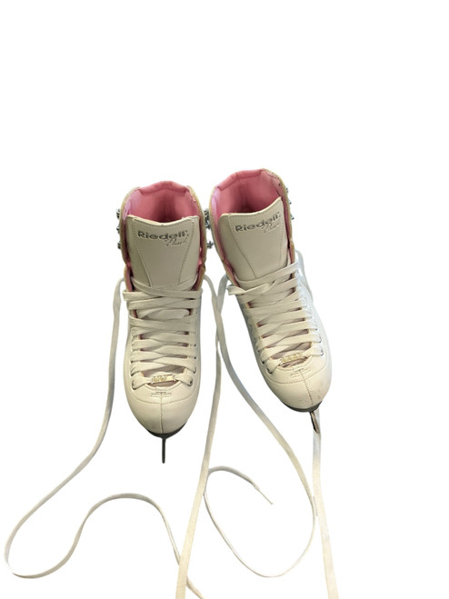 Vist Large View of Product Image Which is Used Riedell RIDELL PEARL WomensFigure Skate White Senior 5