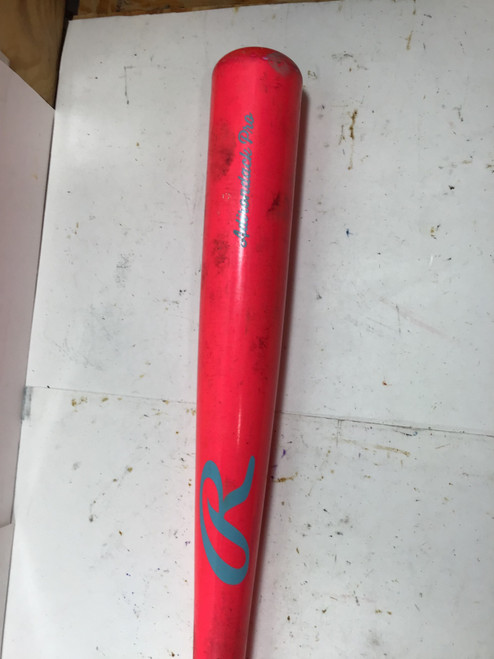 Vist Large View of Product Image Which is Used Rawlings ADIRONDACK PRO BB/SB Wood Bat 32"