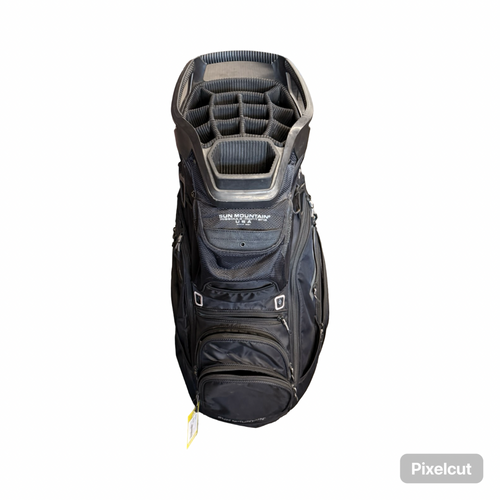 Vist Large View of Product Image Which is Used Sun Mountain C130 Mens Cart Bag Black