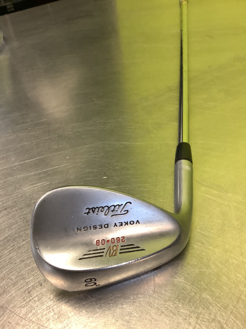 Vist Large View of Product Image Which is Used Titleist VOKEY BV 260-08 Golf Wedge Mens LH 60 Degree