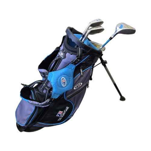 Vist Large View of Product Image Which is Used US Kids ULTRALIGHT WT-20U 5PC SET Jr Package Set RH Royal Blue 5 Piece