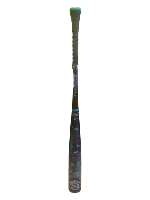 Vist Large View of Product Image Which is Used Louisville Slugger ATLAS LBBATCB3-24 BB/SB High School -3 Bat Black 33" (Damaged)