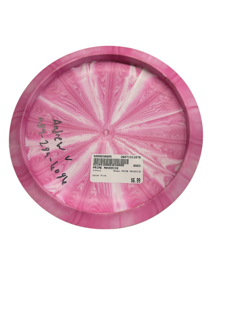 Vist Large View of Product Image Which is Used Innova PRIME MAVERICK Disc Golf Mid Range Pink