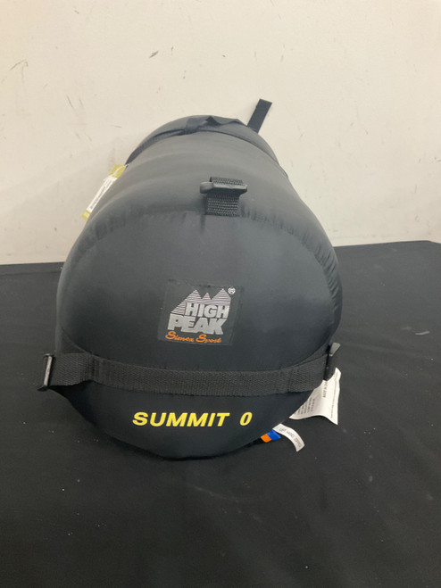 Vist Large View of Product Image Which is Used HIGH PEAK SUMMIT SLEEPING BAG Sleeping Bag Black MD