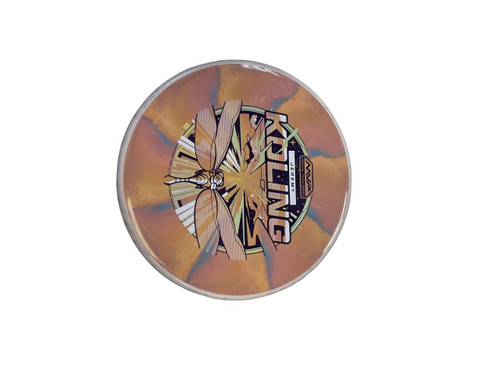 Vist Large View of Product Image Which is Used Axiom COSMIC NEUTRON TEMPO Disc Golf Mid Range Orange 175g