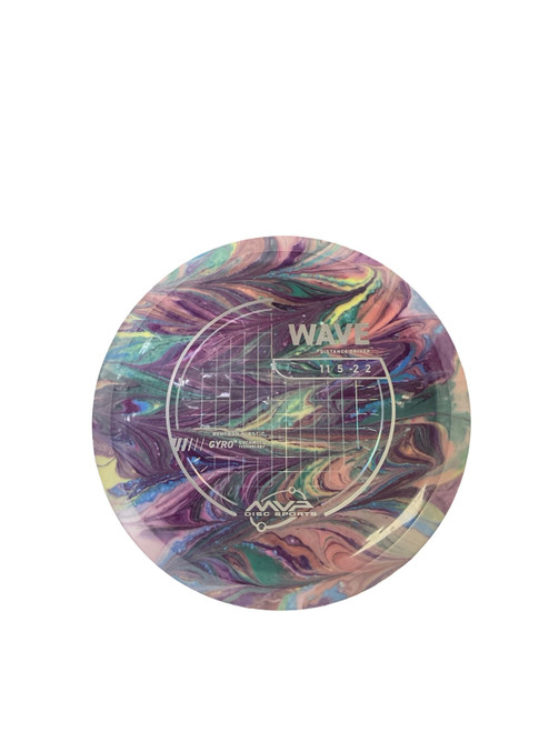 Vist Large View of Product Image Which is Used MVP NEU WAVE Disc Golf Driver Purple 169g