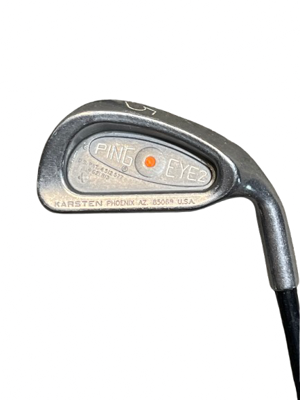 Vist Large View of Product Image Which is Used Ping EYE2 - ORANGE DOT Mens Individual Iron RH 5 Iron