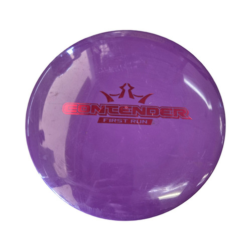 Vist Large View of Product Image Which is Used Dynamic Discs CONTENDER DRIVER Disc Golf Driver Purple