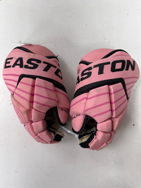 Vist Large View of Product Image Which is Used Easton STEALTH XTREME Intermediate Gloves Pink 12"