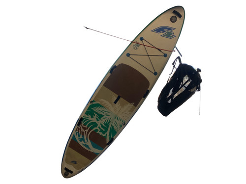 Vist Large View of Product Image Which is Used F2 Water Sports ALOHA SUP Board Brown 11Ft 5In