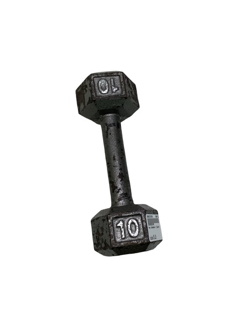 Vist Large View of Product Image Which is Used Hex Dumbbell (Each) 10 lb