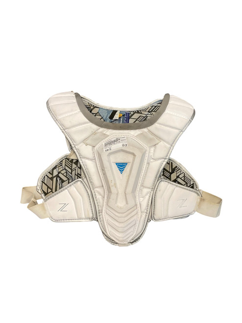 Vist Large View of Product Image Which is Used True ZEROLYTE LG SP Lacrosse Shoulder Pads White LG