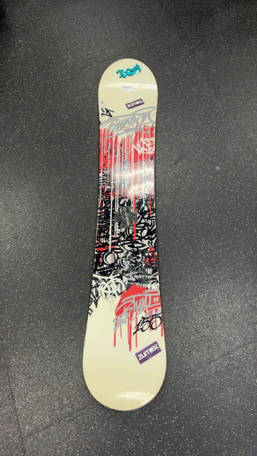 Vist Large View of Product Image Which is Used Burton BLUNT Mens Snowboard Only Black 155 cm