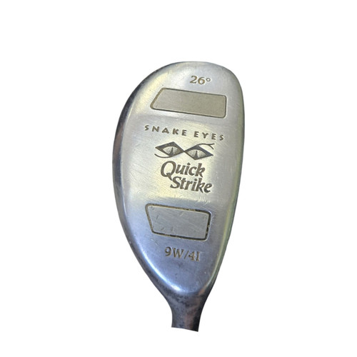 Vist Large View of Product Image Which is Used Snake Eyes QUICK STRIKE 4 HYBRID 26 DEG Mens Hybrid Club RH 4 Hybrid