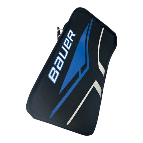 Vist Large View of Product Image Which is Used Bauer BAUER STREET GOALIE BLOCKER Junior Goalie Blocker Black