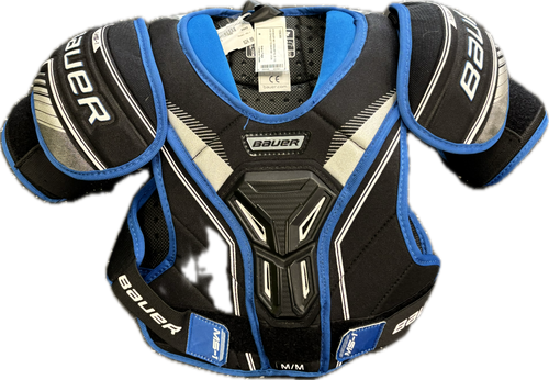 Vist Large View of Product Image Which is Used Bauer MS-1 Junior Shoulder Pads MD