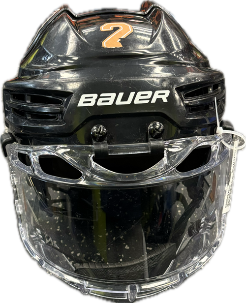 Vist Large View of Product Image Which is Used Bauer IMS5.0 Helmet Full Visor Combo Black SM