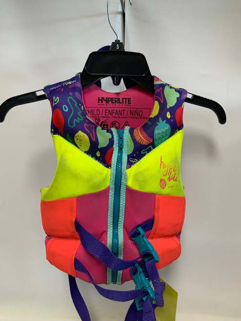 Vist Large View of Product Image Which is Used Hyperlite Child PFD Pink Child 30-50