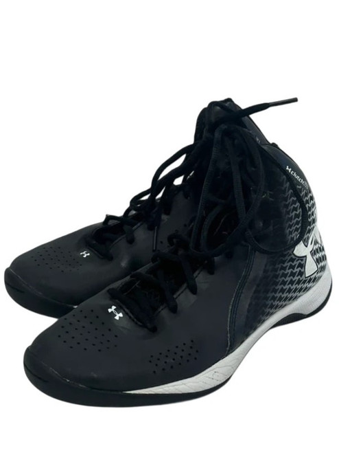 Vist Large View of Product Image Which is Used Under Armour Clutchfit Mens 8.5 Basketball Shoes M Black