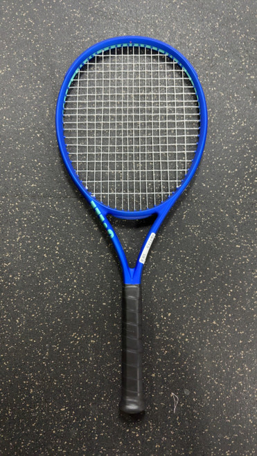 Vist Large View of Product Image Which is Used Wilson ULTRA V5 111 Adult Tennis Racquet Royal Blue 4 1/4"