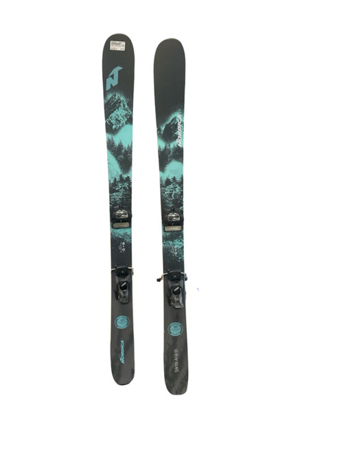 Vist Large View of Product Image Which is Used Nordica SANTA ANA 104 FREE Womens DH Ski/Binding White 165 cm