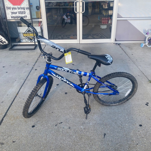 Vist Large View of Product Image Which is Used Huffy ROCK IT Road Bike Boys Royal Blue 20"