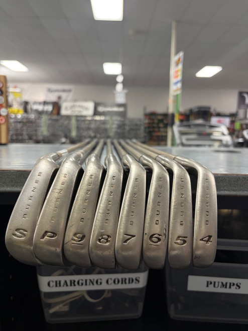 Vist Large View of Product Image Which is Used Taylormade OVERSIZED BURNER Womens Iron Set RH 4I-SW