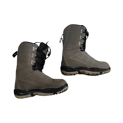 Vist Large View of Product Image Which is Used Vans BFD Mens Snowboard Boots Grey Senior 7