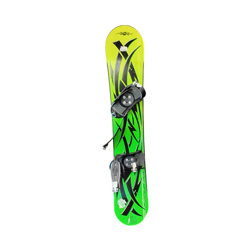 Vist Large View of Product Image Which is Used RIVA Z-COMP Boys Board/Binding Green 150 cm