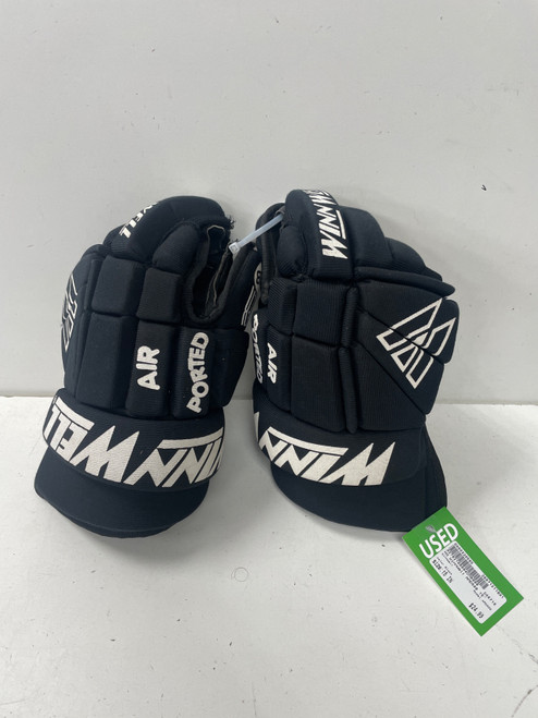 Vist Large View of Product Image Which is Used WinnWell AMD500 Senior Gloves Black 15"