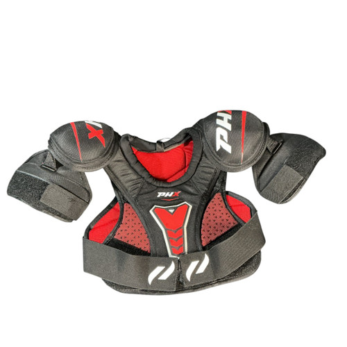 Vist Large View of Product Image Which is Used Phx YT SM PHX HOCKEY SHOULDERS Youth Shoulder Pads SM