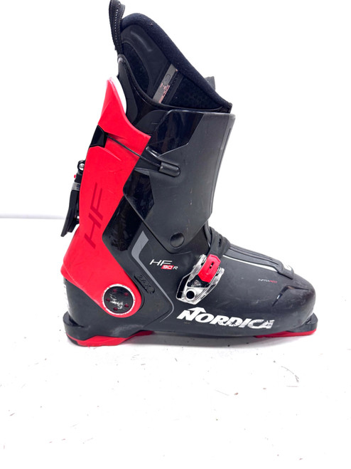 Vist Large View of Product Image Which is Used Nordica HF90R Mens DH Ski Boot Black 305 MP - M12.5