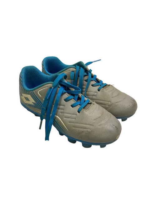 Vist Large View of Product Image Which is Used Lotto ROMA 700 Soccer Cleats Grey Youth 13.0
