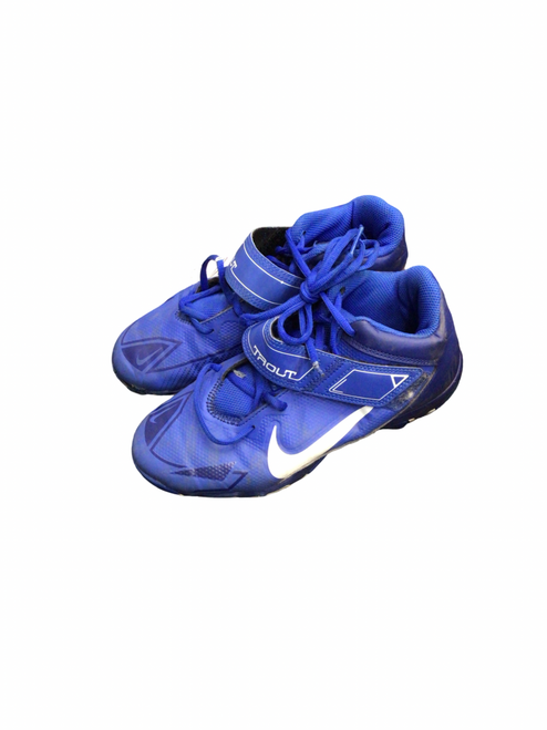 Vist Large View of Product Image Which is Used Nike Adult baseball Cleats Royal Blue Senior 5.5