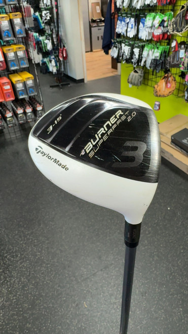 Vist Large View of Product Image Which is Used Taylormade BURNER SUPERFAST 2.0 Womens Fairway Wood RH 3 Wood