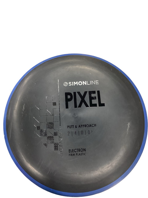 Vist Large View of Product Image Which is Used Axiom SIMONLINE ELECTRON FIRM PIXEL Disc Golf Putter Black