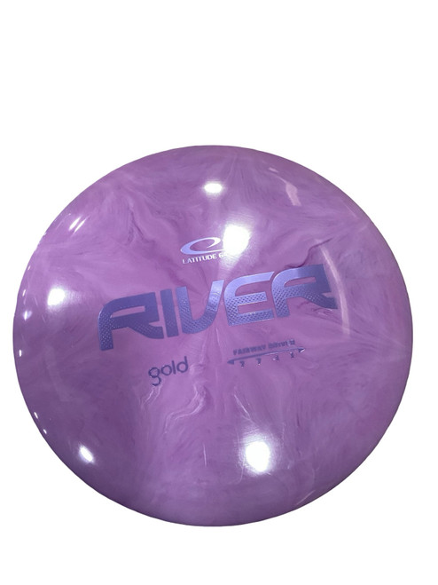 Vist Large View of Product Image Which is Used Latitude 64 GOLD RIVER Disc Golf Driver Purple